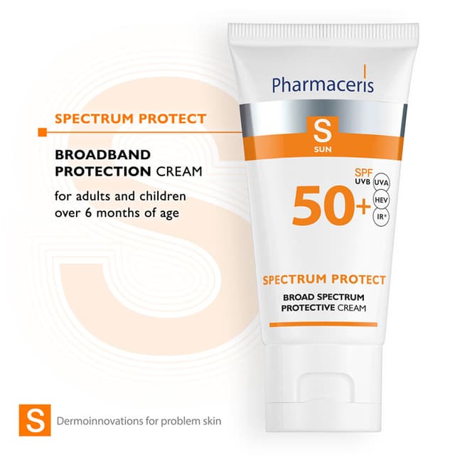 Pharmaceris S BROAD SPECTRUM PROTECTION CREAM SPF 50+ for adults and children SPECTRUM PROTECT 50 ml