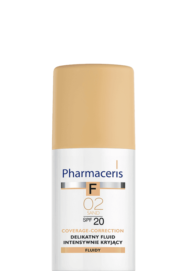 Pharmaceris F DELIKATNY FLUID INTENSYWNIE KRYJĄCY COVERAGE-CORRECTION SPF 20 30 ml