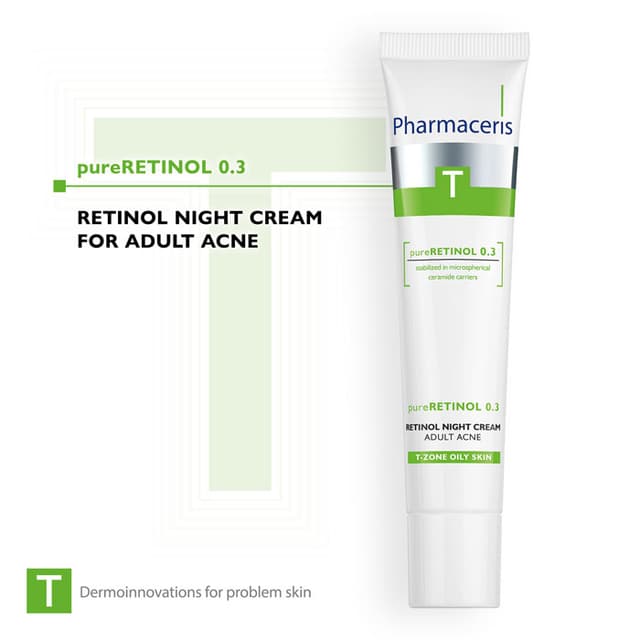 Pharmaceris T RETINOL NIGHT CREAM ADULT ACNE pureRETINOL 0.3 40 ml