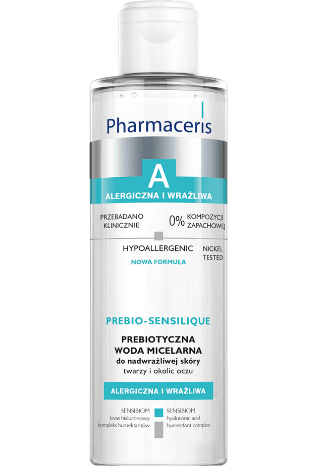 Pharmaceris A PREBIOTYCZNA WODA MICELARNA do nadwrażliwej skóry twarzy i okolic oczu PREBIO-SENSILIQUE 200 ml