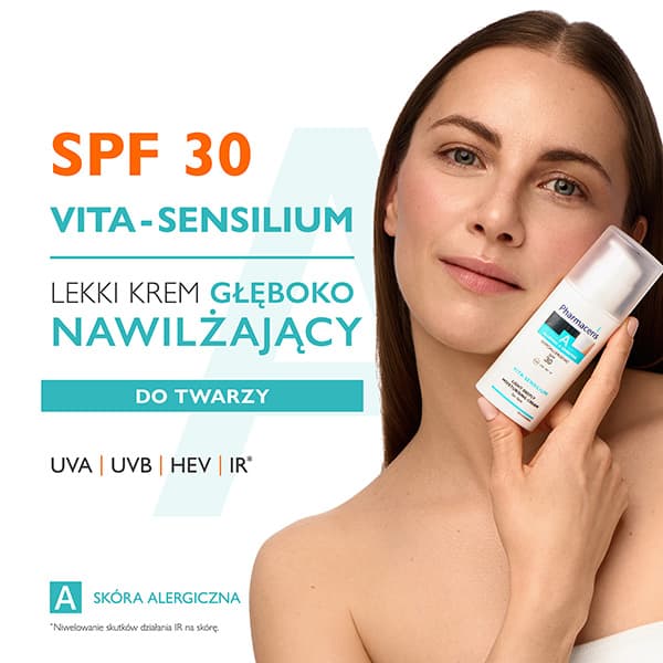 Pharmaceris A LEKKI KREM GŁĘBOKO NAWILŻAJĄCY SPF 30 do twarzy VITA-SENSILIUM 50 ml