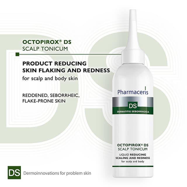 Pharmaceris DS SCALP TONICUM liquid reducing scaling and redness OCTOPIROX® DS 100 ml