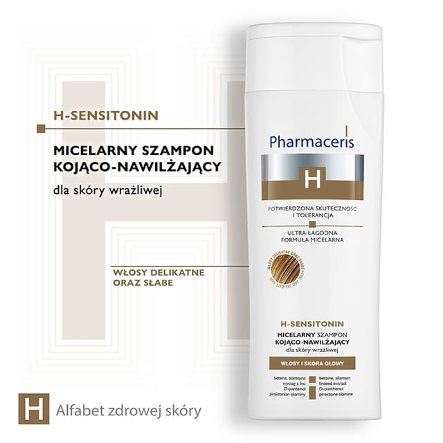 Pharmaceris H MICELARNY SZAMPON KOJĄCO-NAWILŻAJĄCY do skóry wrażliwej H-SENSITONIN 250 ml