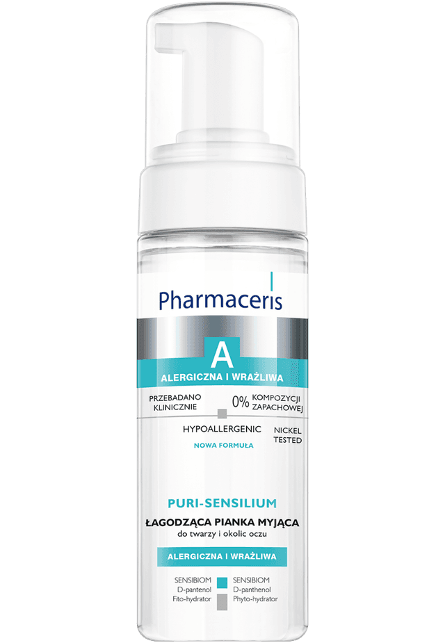 Pharmaceris A ŁAGODZĄCA PIANKA MYJĄCA do twarzy i okolic oczu PURI-SENSILIUM 150 ml