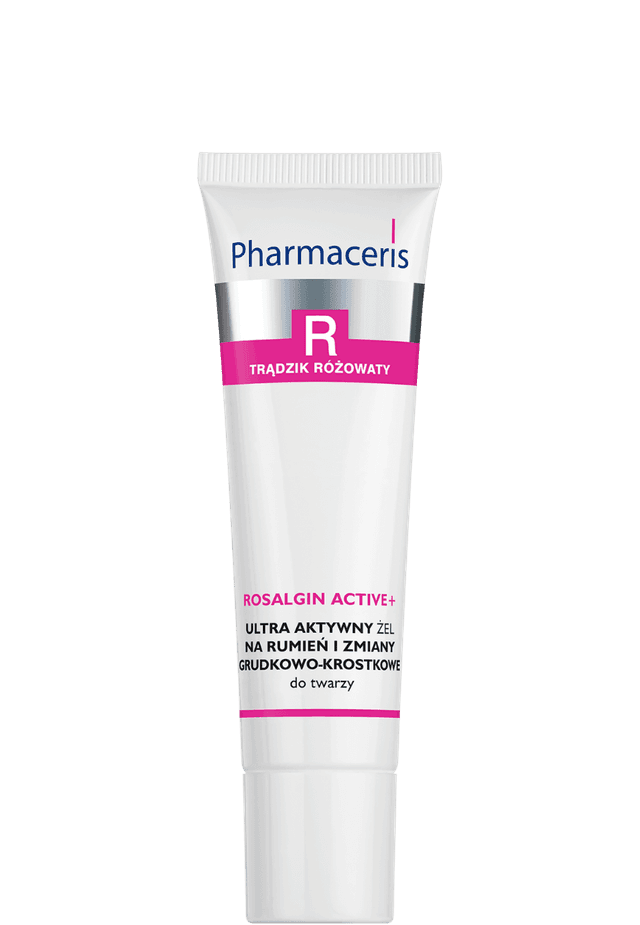 Pharmaceris R ULTRA AKTYWNY ŻEL NA RUMIEŃ I ZMIANY GRUDKOWO-KROSTKOWE do twarzy ROSALGIN ACTIVE+ 30 ml