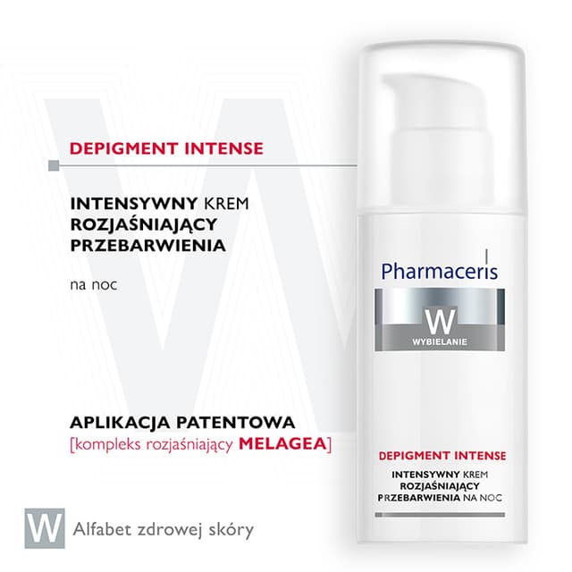 Pharmaceris W INTENSYWNY KREM ROZJAŚNIAJĄCY PRZEBARWIENIA na noc DEPIGMENT INTENSE 50 ml