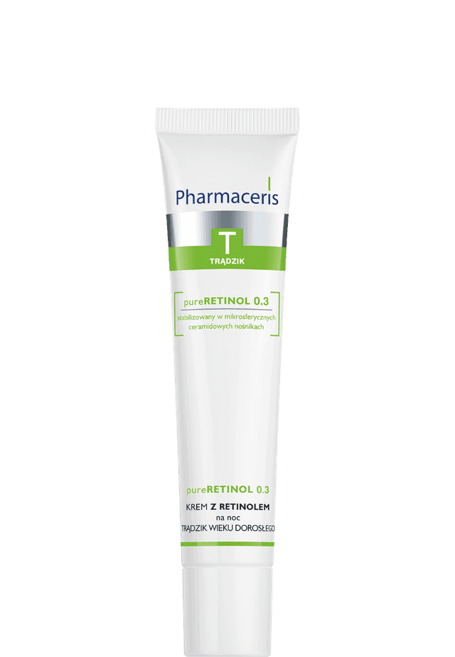 Pharmaceris T KREM Z RETINOLEM na noc TRĄDZIK WIEKU DOROSŁEGO pureRETINOL 0.3 40 ml