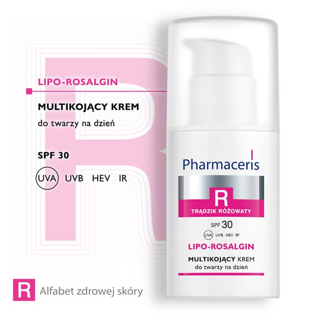 Pharmaceris R MULTIKOJĄCY KREM SPF 30 do twarzy na dzień LIPO-ROSALGIN 30 ml
