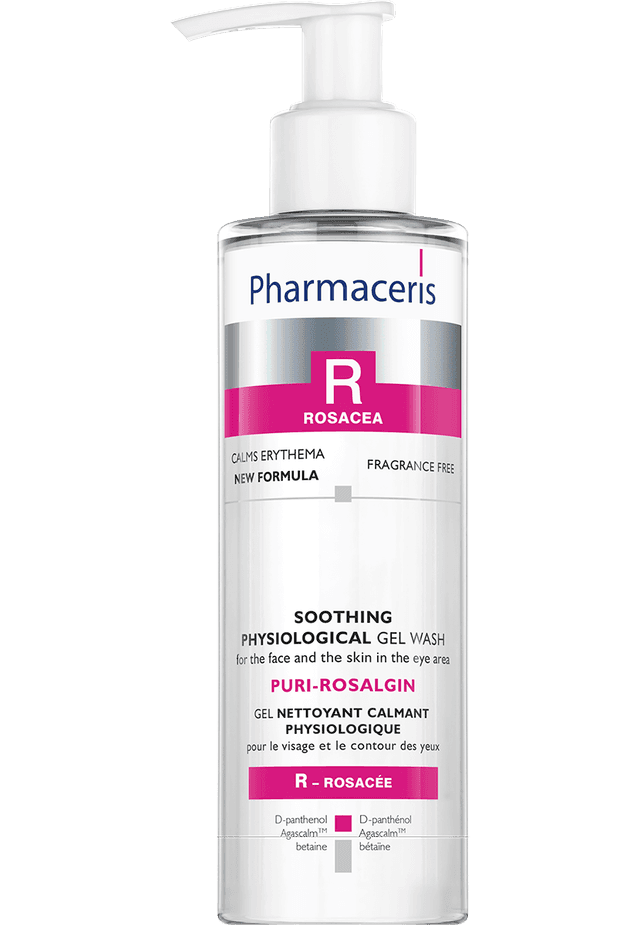 Pharmaceris R SOOTHING PHYSIOLOGICAL GEL WASH for the face and the skin in the eye area PURI-ROSALGIN 190 ml