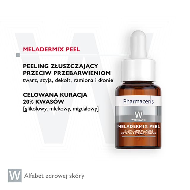 Pharmaceris W PEELING ZŁUSZCZAJĄCY PRZECIW PRZEBARWIENIOM MELADERMIX PEEL 30 ml