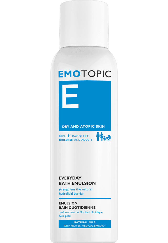 EMOTOPIC EVERYDAY BATH EMULSION strengthens the natural hydrolipid barrier 200 ml