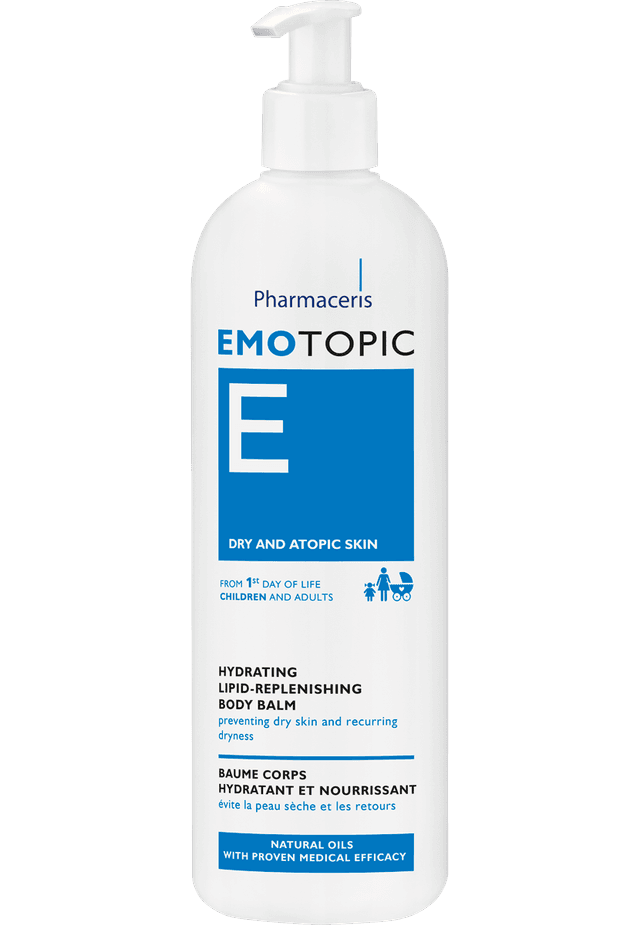 EMOTOPIC HYDRATING LIPID-REPLENISHING BODY BALM preventing dry skin and recurring dryness 400 ml