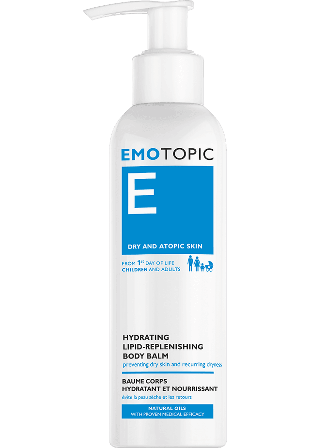 EMOTOPIC HYDRATING AND LIPID-REPLENISHING BODY BALM preventing dry skin and recurring dryness 190 ml