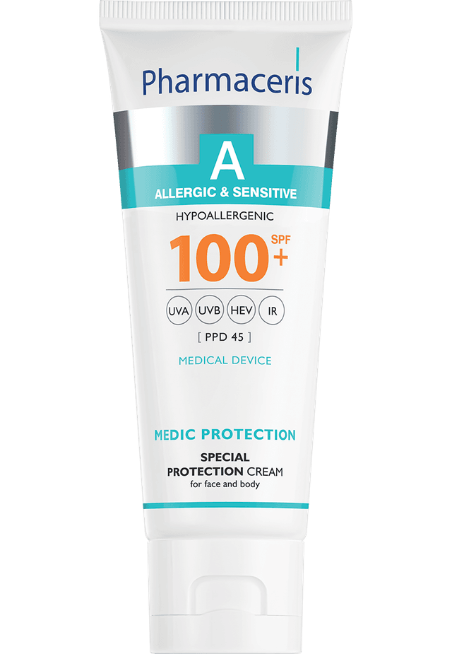 Pharmaceris A SPECIAL PROTECTION CREAM SPF 100+ for face and body MEDIC PROTECTION 75 ml