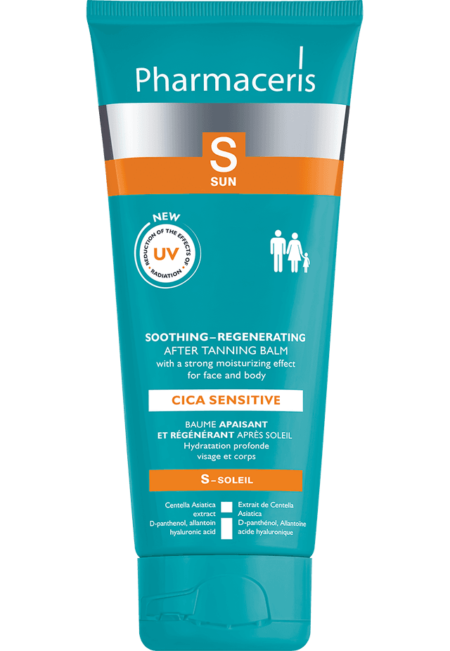 Pharmaceris S SOOTHING–REGENERATING AFTER TANNING BALM with a strong moisturizing effect CICA SENSITIVE 200 ml
