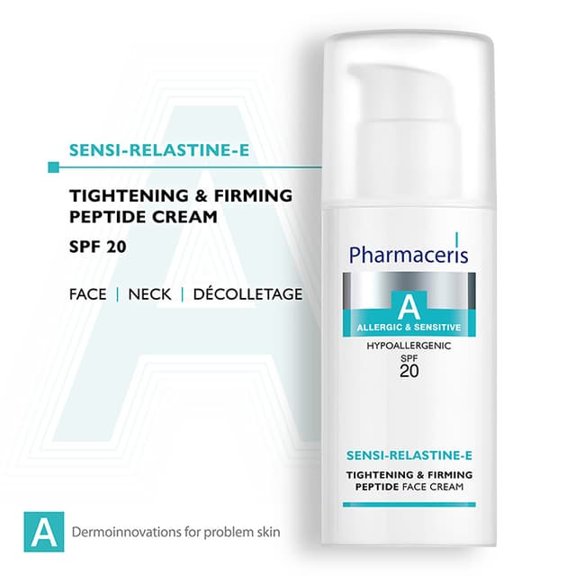Pharmaceris A TIGHTENING & FIRMING PEPTIDE CREAM SENSI-RELASTINE-E 50 ml