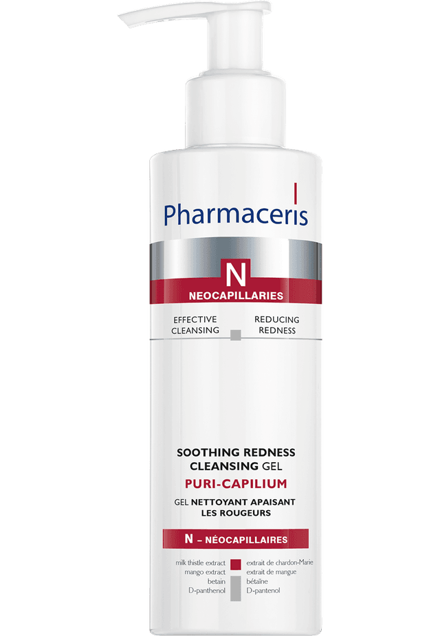 Pharmaceris N REDNESS SOOTHING face and eyes gel wash PURI-CAPILIUM 190 ml