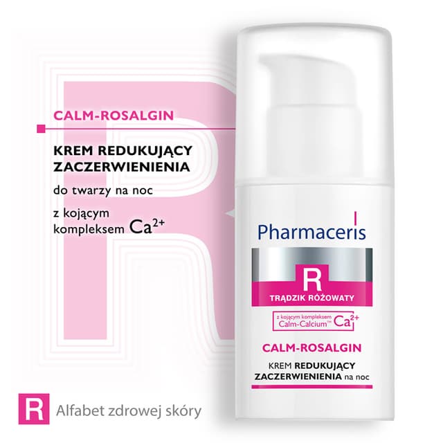 Pharmaceris R KREM REDUKUJĄCY ZACZERWIENIENIA na noc z kojącym kompleksem Ca2+ CALM-ROSALGIN 30 ml