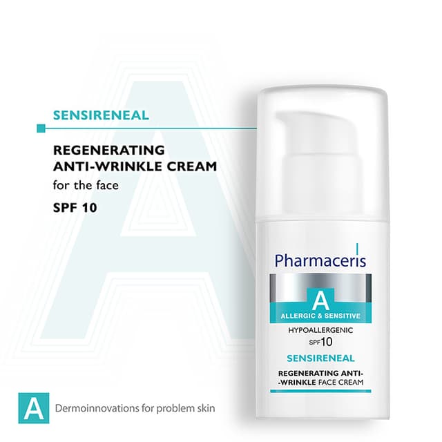 Pharmaceris A REGENERATING ANTI-WRINKLE FACE CREAM SPF 10 SENSIRENEAL 30 ml