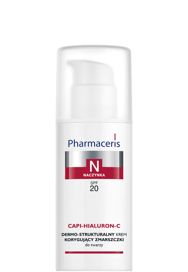 Pharmaceris N DERMO-STRUKTURALNY KREM KORYGUJĄCY ZMARSZCZKI SPF 20 CAPI-HIALURON-C 50 ml