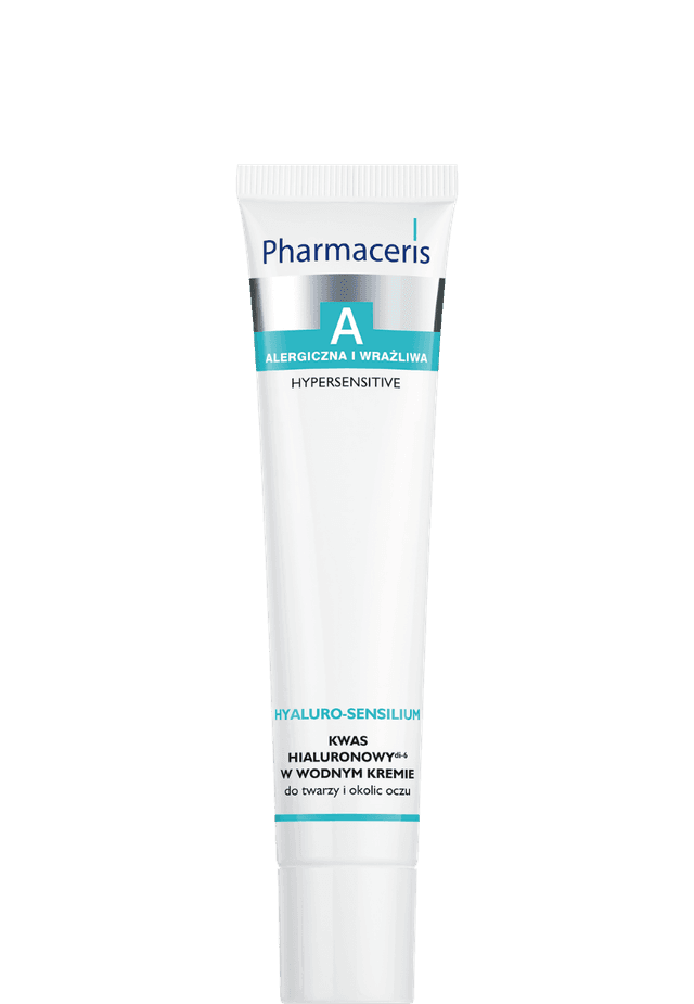 Pharmaceris A KWAS HIALURONOWYdi-6 W WODNYM KREMIE do twarzy i okolic oczu Hyaluro-SENSILIUM 40 ml