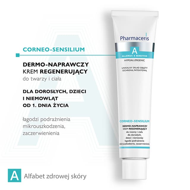 Pharmaceris A DERMO-NAPRAWCZY KREM REGENERUJĄCY do twarzy i ciała dla dorosłych, dzieci i niemowląt od 1. dnia życia CORNEO-SENSILIUM 75 ml