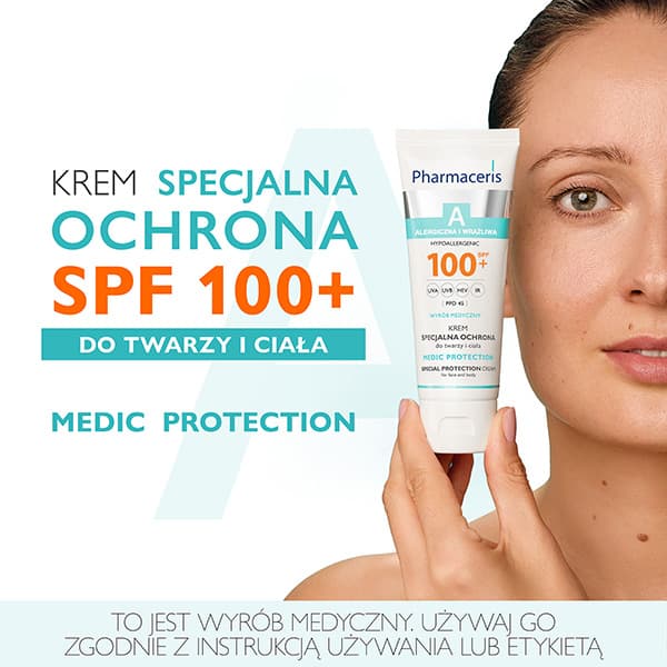 Pharmaceris A KREM SPECJALNA OCHRONA SPF 100+ do twarzy i ciała MEDIC PROTECTION 75 ml