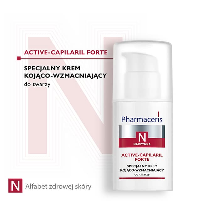 Pharmaceris N SPECJALNY KREM KOJĄCO-WZMACNIAJĄCY do twarzy ACTIVE-CAPILARIL FORTE 30 ml