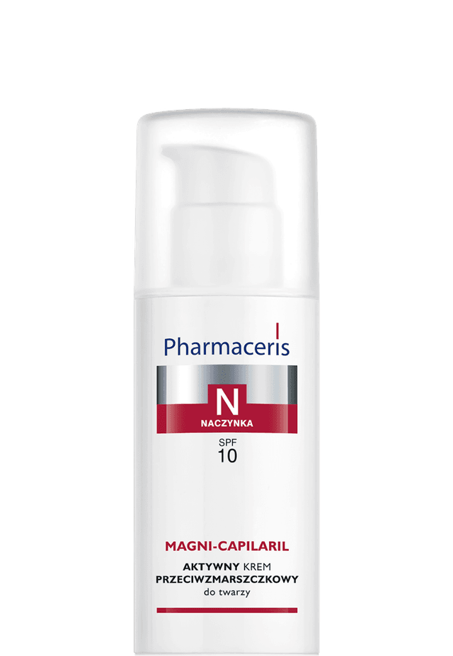 Pharmaceris N AKTYWNY KREM PRZECIWZMARSZCZKOWY SPF 10 do twarzy MAGNI-CAPILARIL 50 ml