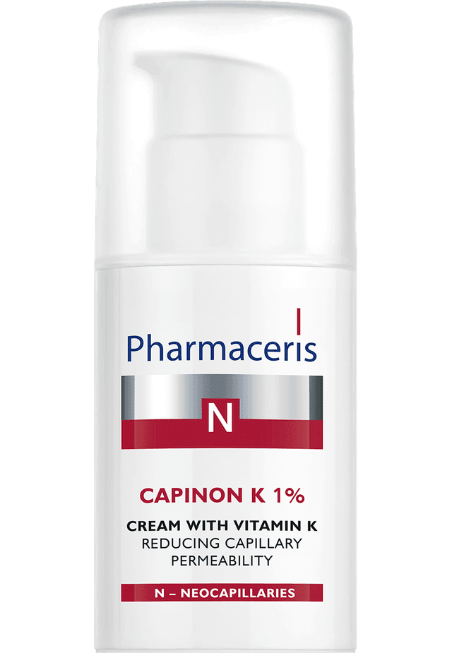 Pharmaceris N CAPINON K 1% CREAM WITH VITAMIN K reducing capillary permeability 30 ml