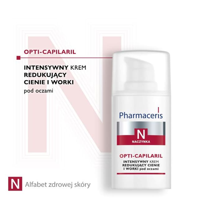 Pharmaceris N INTENSYWNY KREM REDUKUJĄCY CIENIE I WORKI pod oczami OPTI-CAPILARIL 15 ml