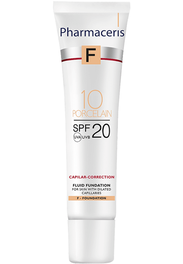 Pharmaceris F FLUID FOUNDATION SPF 20 CAPILAR-CORRECTION 30 ml