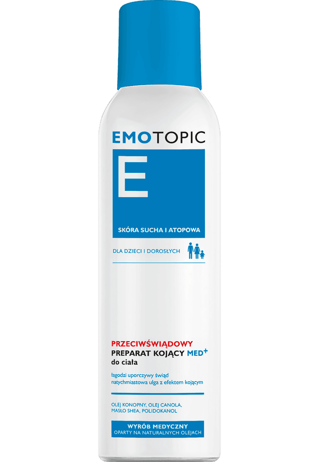 EMOTOPIC PRZECIWŚWIĄDOWY PREPARAT KOJĄCY MED+ do ciała 150 ml