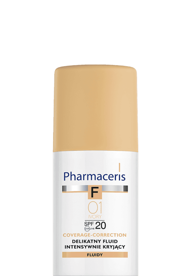 Pharmaceris F DELIKATNY FLUID INTENSYWNIE KRYJĄCY COVERAGE-CORRECTION SPF 20 30 ml