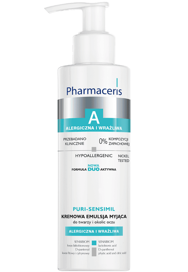 Pharmaceris A KREMOWA EMULSJA MYJĄCA do twarzy i okolic oczu PURI-SENSIMIL 190 ml