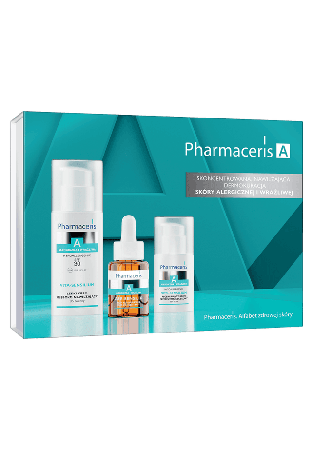 Pharmaceris A ZESTAW PROMOCYJNY VITA-SENSILIUM KREM 50 ml + A&E SENSILIX KONCENTRAT 30 ml + OPTI-SENSILIUM KREM 15ml GRATIS
