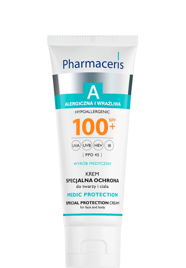 Pharmaceris A KREM SPECJALNA OCHRONA SPF 100+ do twarzy i ciała MEDIC PROTECTION 75 ml