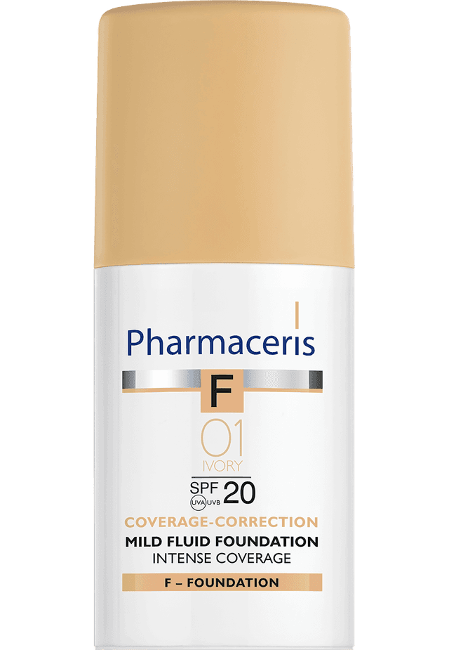Pharmaceris F MILD FLUID FOUNDATION SPF 20 intense coverage COVERAGE-CORRECTION 30 ml