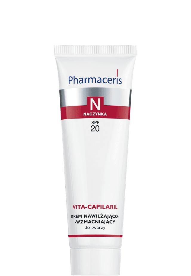 Pharmaceris N KREM NAWILŻAJĄCO-WZMACNIAJĄCY SPF 20 do twarzy VITA-CAPILARIL 50 ml