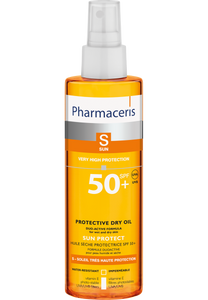 Pharmaceris S SUCHY OLEJEK OCHRONNY SPF 50+ do ciała na mokrą i suchą skórę SUN PROTECT 200 ml