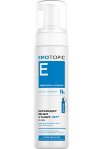 EMOTOPIC NAWILŻAJĄCY BALSAM W PIANCE MED+ do ciała 200 ml