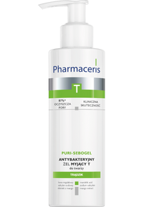 Pharmaceris T ANTYBAKTERYJNY ŻEL MYJĄCY T do twarzy PURI-SEBOGEL 190 ml