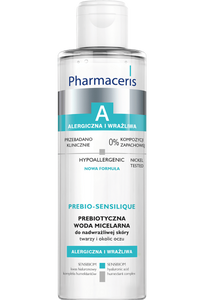 Pharmaceris A PREBIOTYCZNA WODA MICELARNA do nadwrażliwej skóry twarzy i okolic oczu PREBIO-SENSILIQUE 200 ml