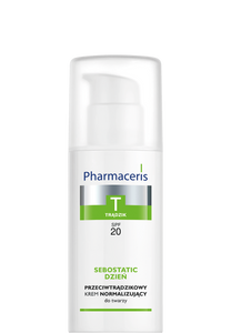 Pharmaceris T ANTI-ACNE NORMALIZING FACE CREAM SPF 20 reducing skin pores SEBOSTATIC DAY 50 ml
