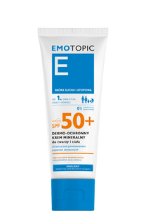EMOTOPIC DERMO-OCHRONNY KREM MINERALNY SPF 50+ do twarzy i ciała 75 ml