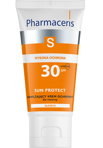 Pharmaceris S NAWILŻAJĄCY KREM OCHRONNY SPF 30 do twarzy SUN PROTECT 50 ml