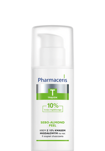 Pharmaceris T EXFOLIATING NIGHT CREAM WITH 10% MANDELIC ACID grade II exfoliation SEBO-ALMOND PEEL 10% 50 ml