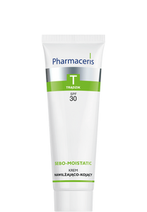 Pharmaceris T KREM NAWILŻAJĄCO-KOJĄCY SPF 30 do twarzy w trakcie i po kuracjach przeciwtrądzikowych SEBO-MOISTATIC 50 ml
