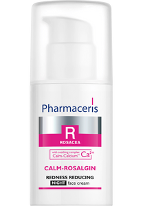 Pharmaceris R REDNESS REDUCING night face cream with soothing complex Ca2+ CALM-ROSALGIN 30 ml