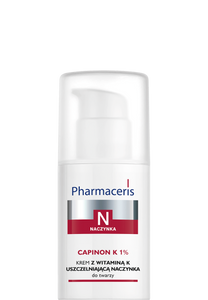 Pharmaceris N KREM Z WITAMINĄ K uszczelniającą naczynka CAPINON K 1% 30 ml